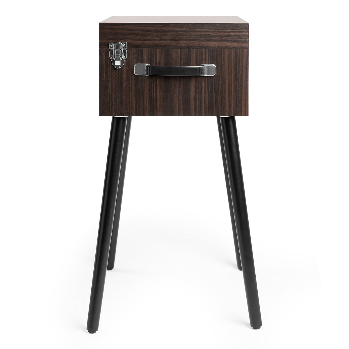 Liberty Bluetooth Record Player Stand with 3-Speed Turntable (Espresso)