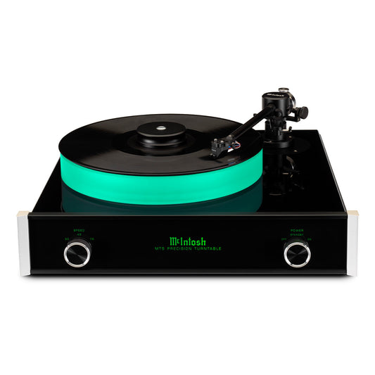 McIntoshMT5 Precision Turntable with Sumiko Amethyst MM Cartridge (Black)