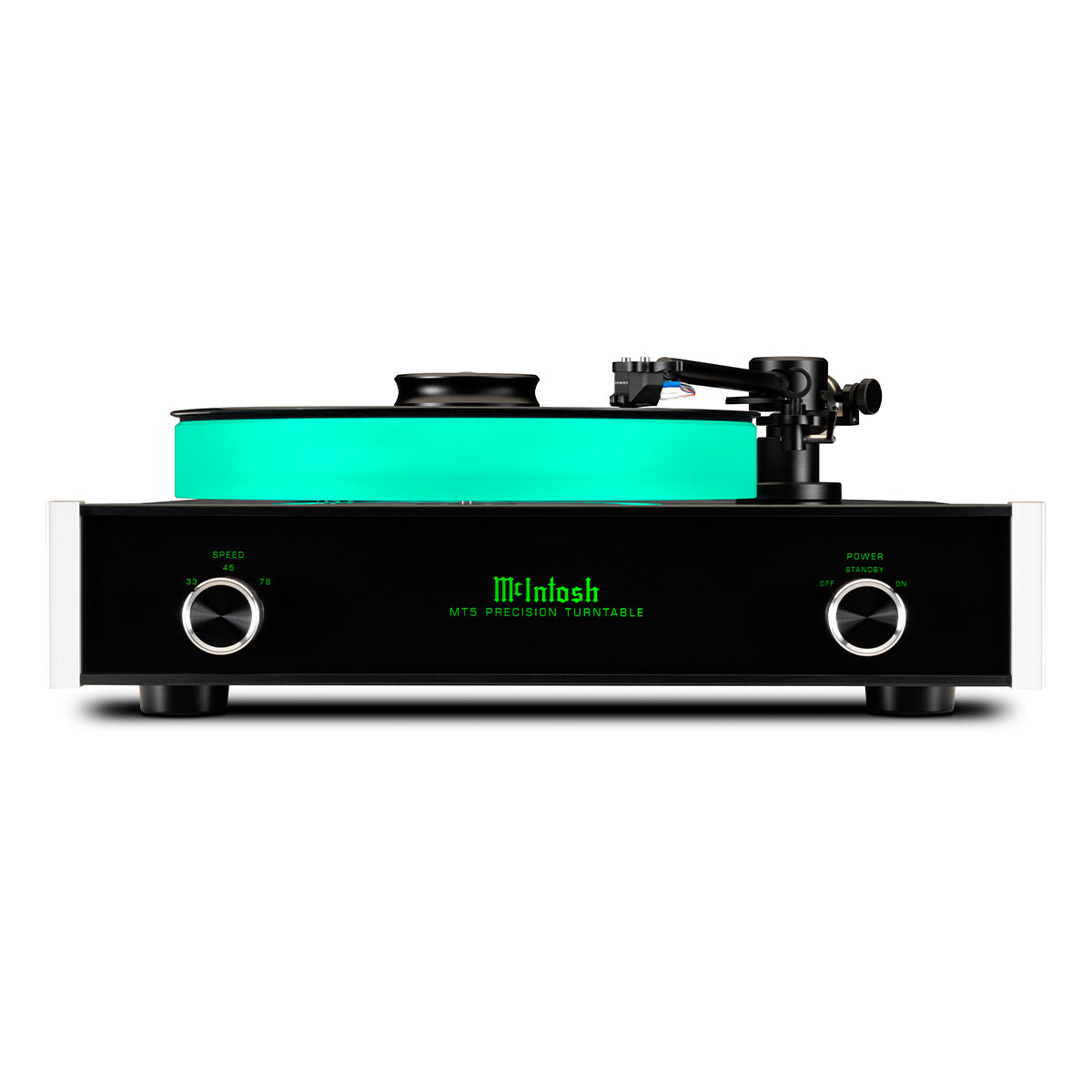 McIntoshMT5 Precision Turntable with Sumiko Amethyst MM Cartridge (Black)
