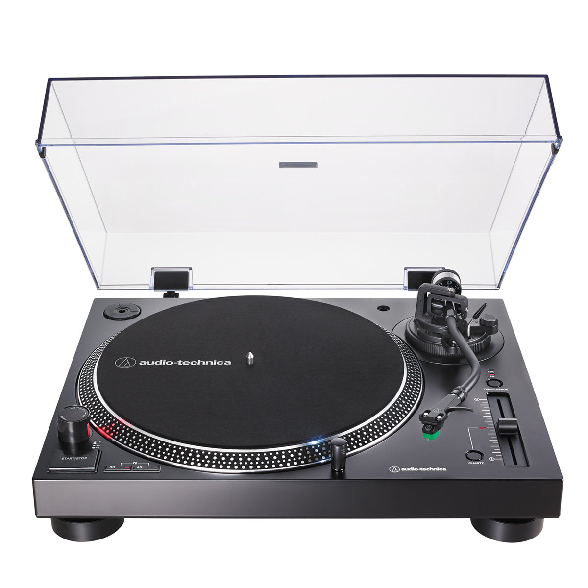 AudioTechnica AT-LP120XUSB-BK Direct-Drive 3-Speed Turntable with USB Output (Black)