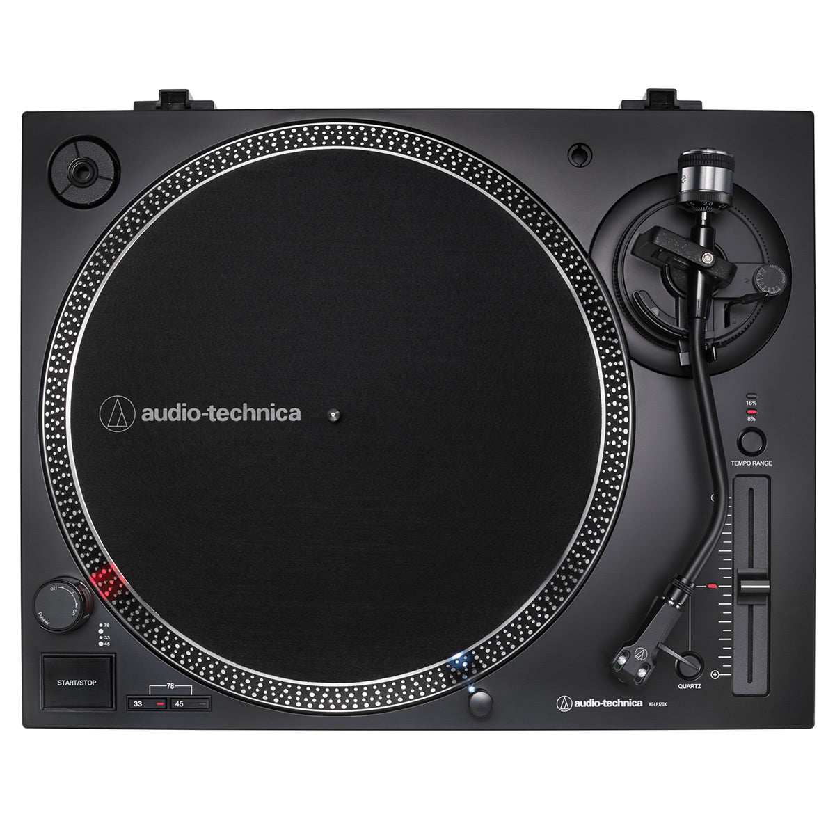 AudioTechnica AT-LP120XUSB-BK Direct-Drive 3-Speed Turntable with USB Output (Black)