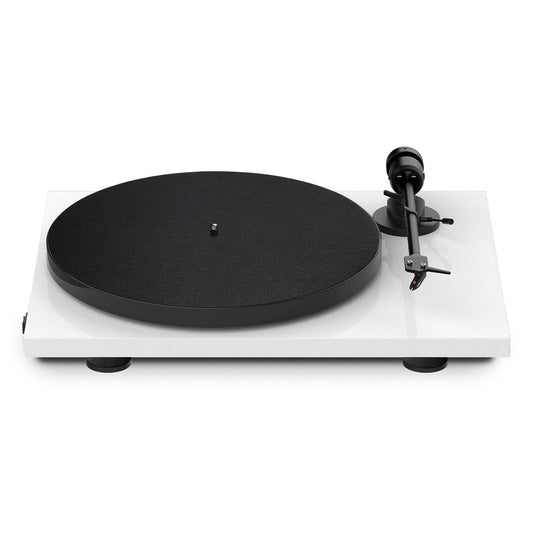 ProJect E1 Plug & Play Turntable (White)