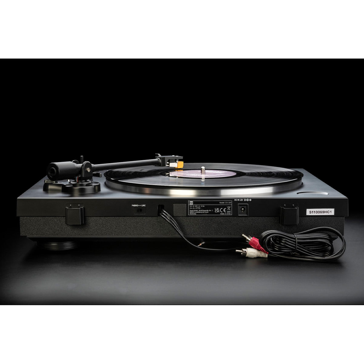 CS 329 Fully Automatic Plug & Play Turntable