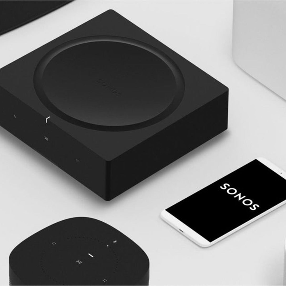Stream Carbon Turntable with Sonos Amp Wireless Hi-Fi Player