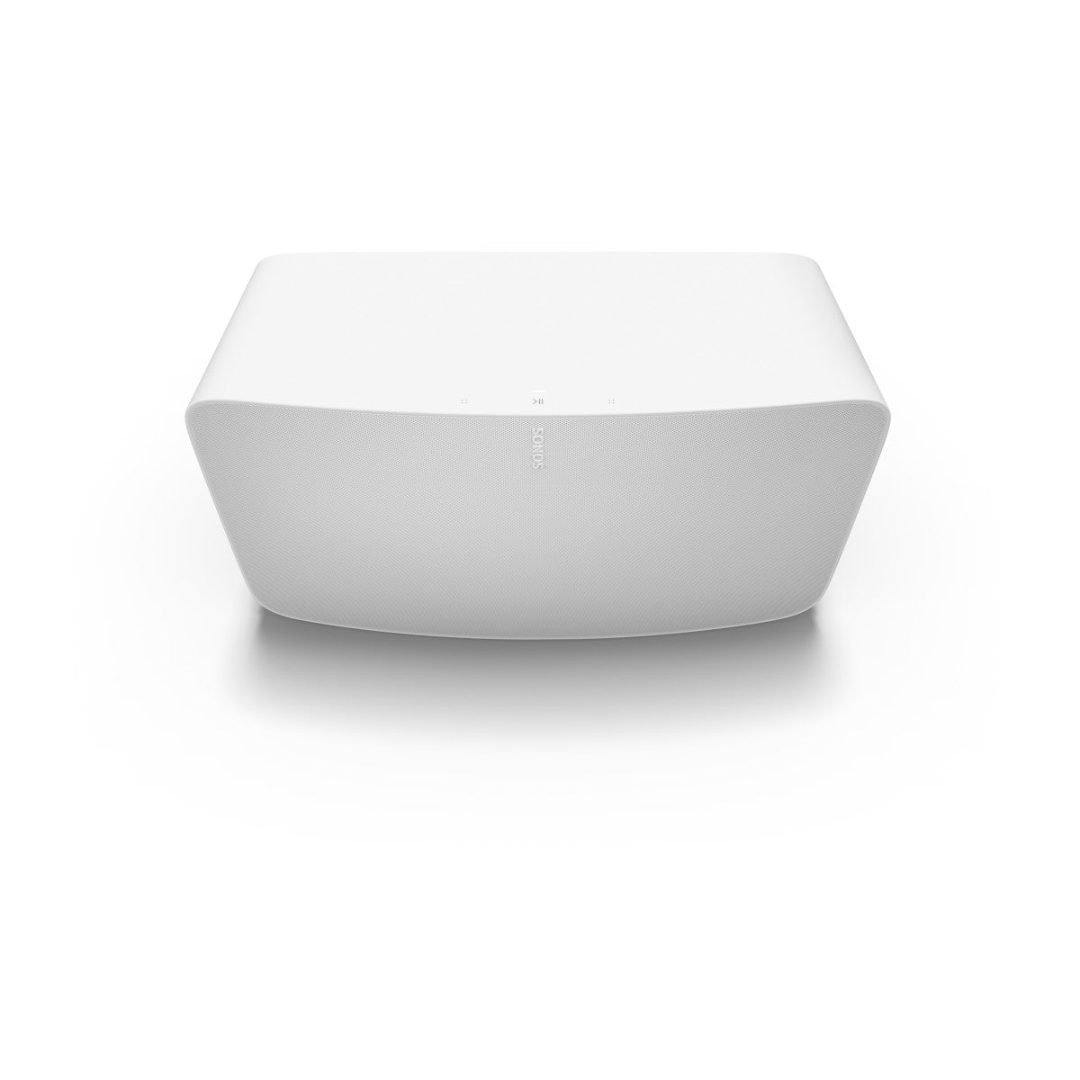 Stream Carbon Turntable with Pair of Sonos Five Wireless Speaker for Streaming Music (White)