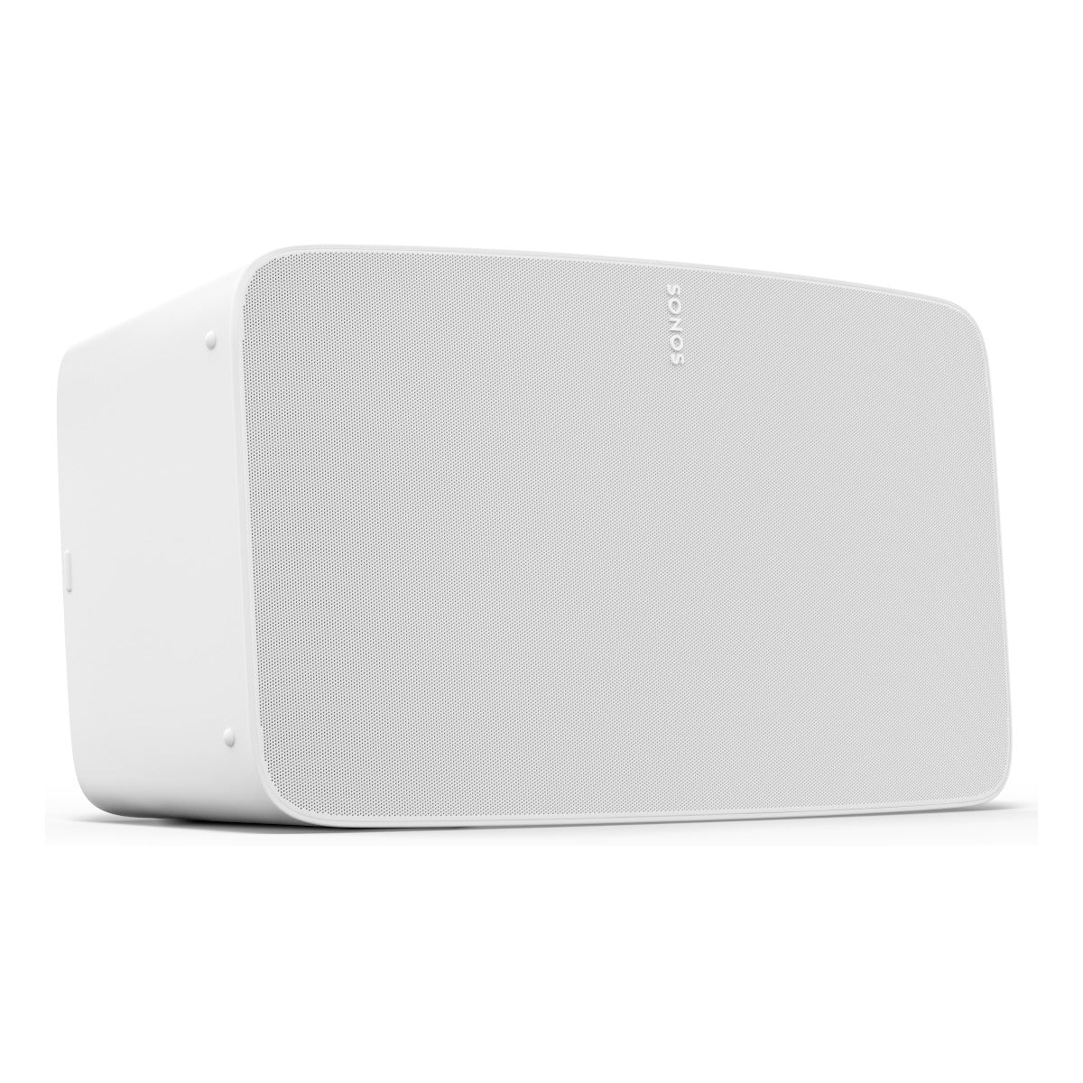 Stream Carbon Turntable with Pair of Sonos Five Wireless Speaker for Streaming Music (White)