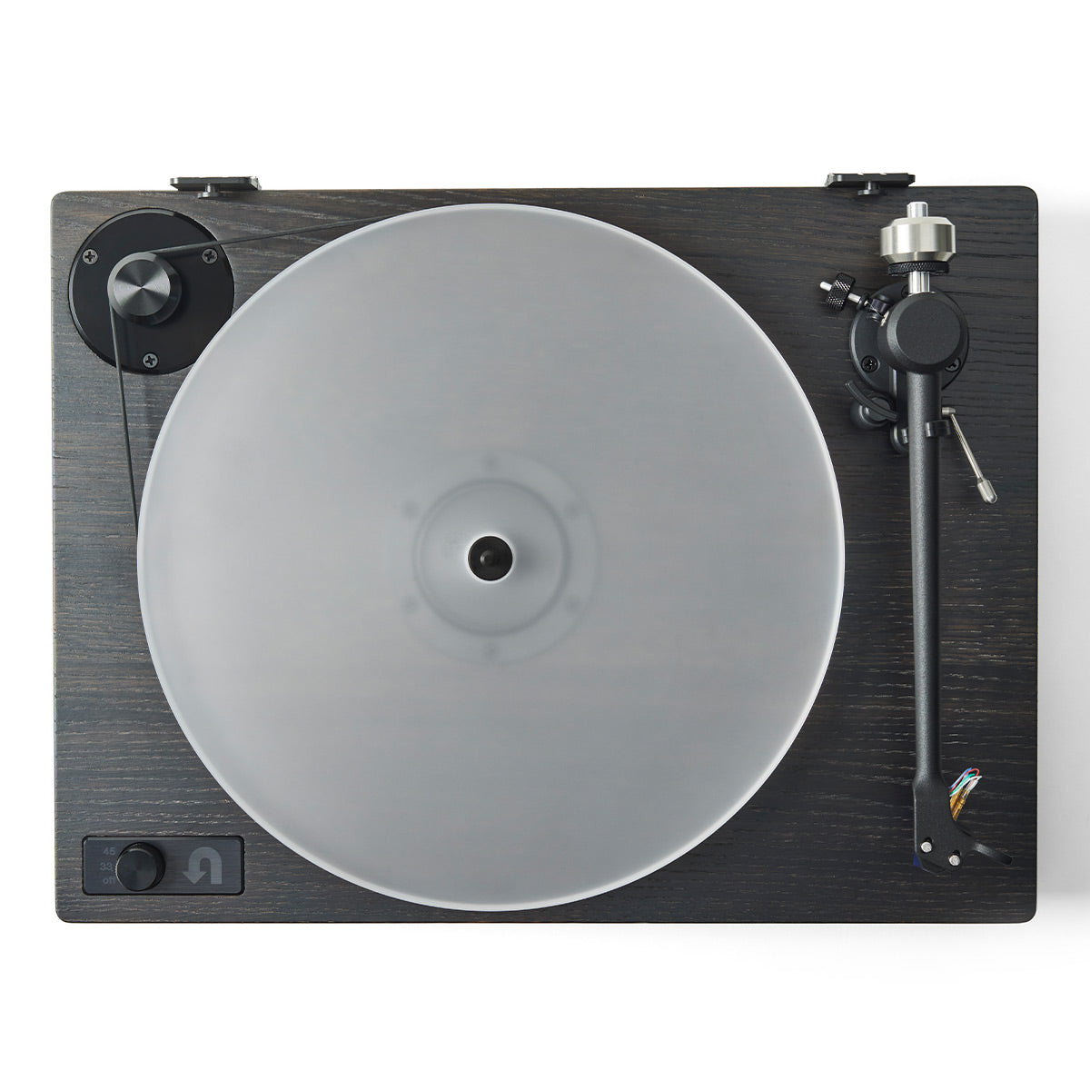 UTurn Audio Orbit Theory Turntable with Ortofon 2M Blue Cartridge & Built-In Phono Pre-Amp (Ebonized Oak)