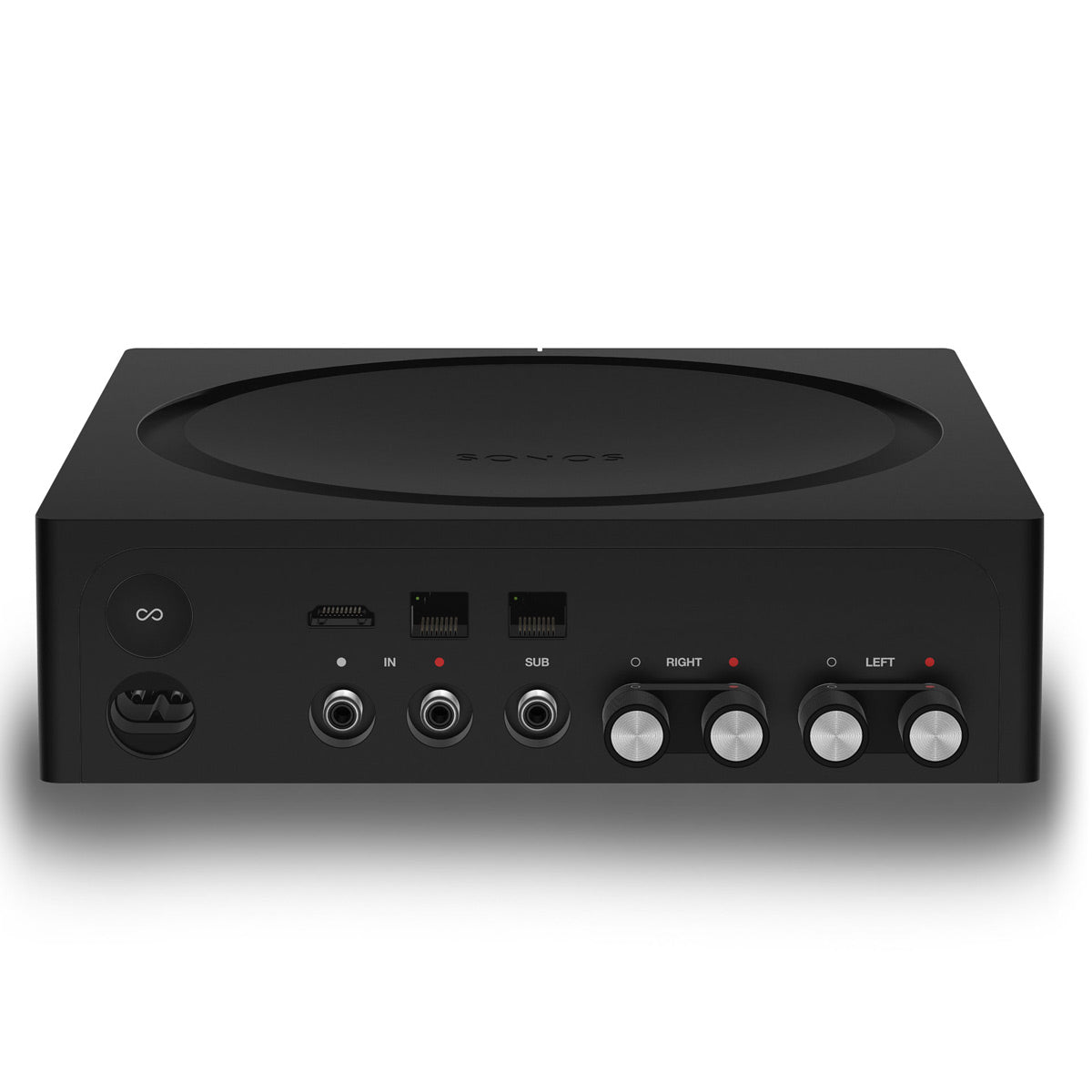 Stream Onyx Works with Sonos Wireless Turntable with Sonos Amp Wireless Hi-Fi Player