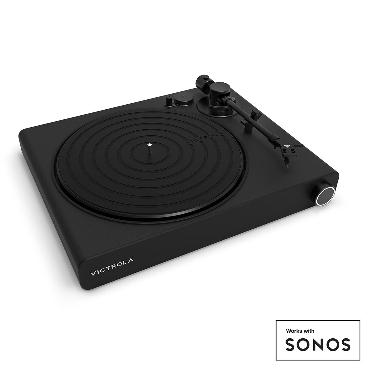 Stream Onyx Works with Sonos Wireless Turntable with Sonos Amp Wireless Hi-Fi Player