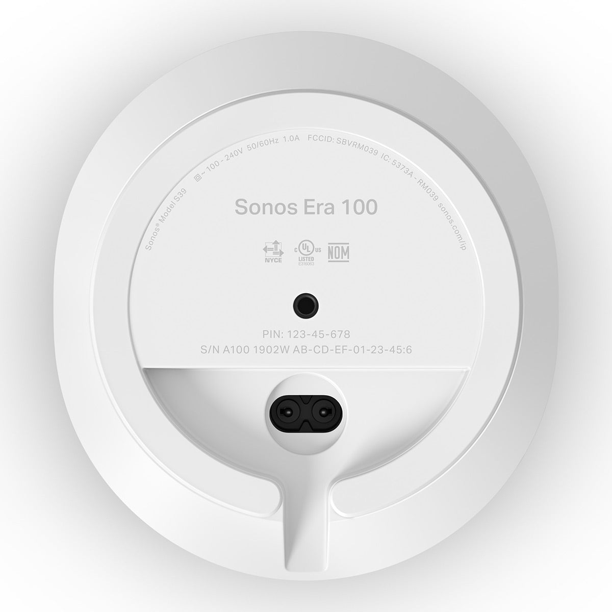 Stream Onyx Works with Sonos Wireless Turntable with Pair of Sonos Era 100 Wireless Smart Speaker (Black)