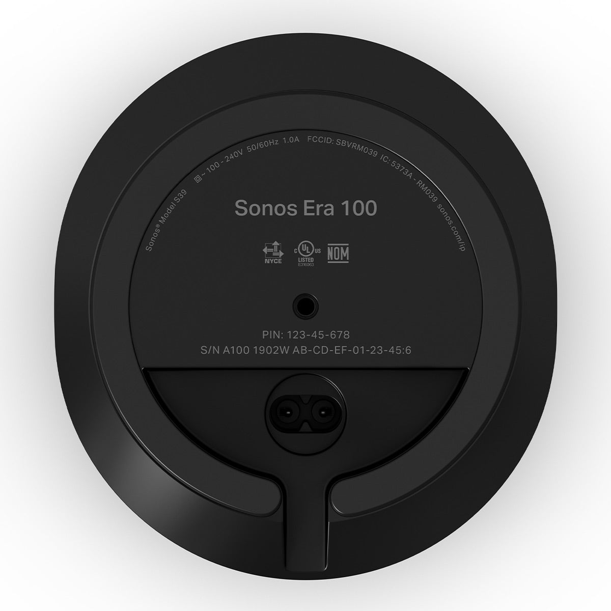 Stream Onyx Works with Sonos Wireless Turntable with Pair of Sonos Era 100 Wireless Smart Speaker (Black)