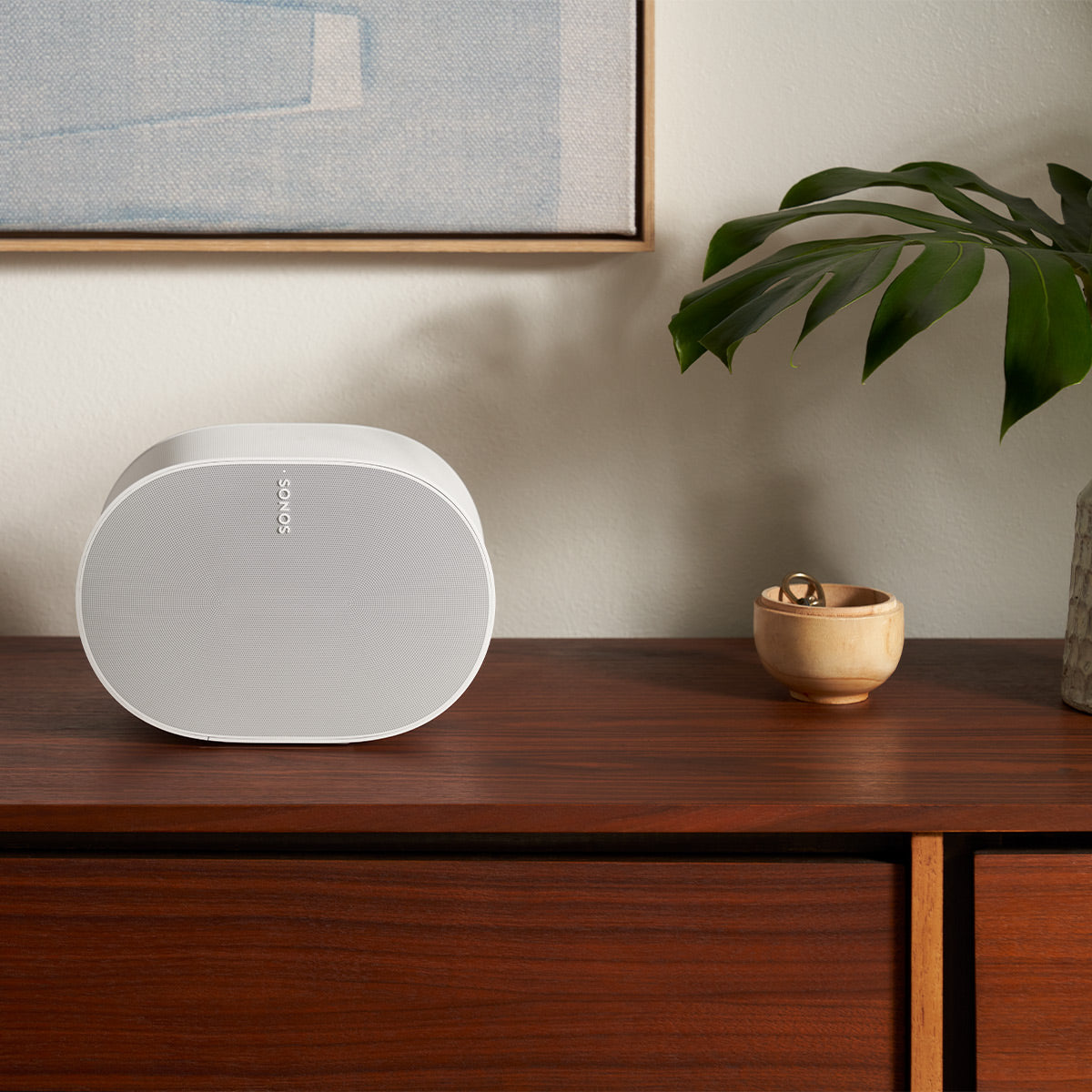 Stream Onyx Works with Sonos Wireless Turntable with Pair of Sonos Era 300 Wireless Smart Speaker (White)