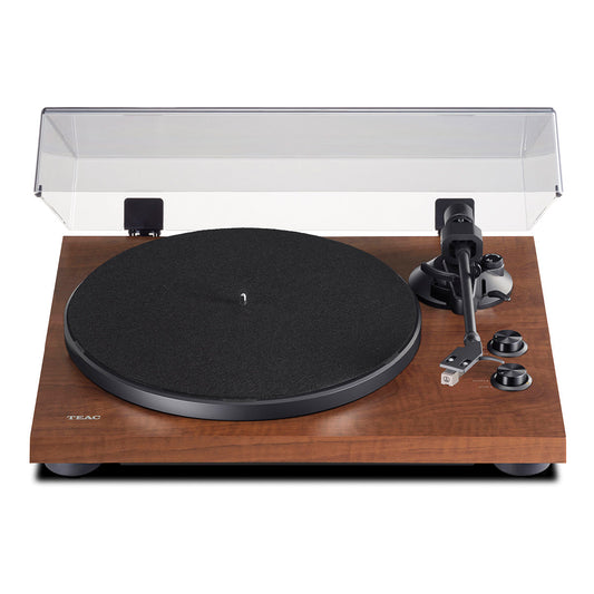 TN-280BT-A3 Belt-Drive Wireless Turntable with Bluetooth, Built-In Phono Amp, and Pre-Installed Audio-Technica MM Cartridge (Walnut)