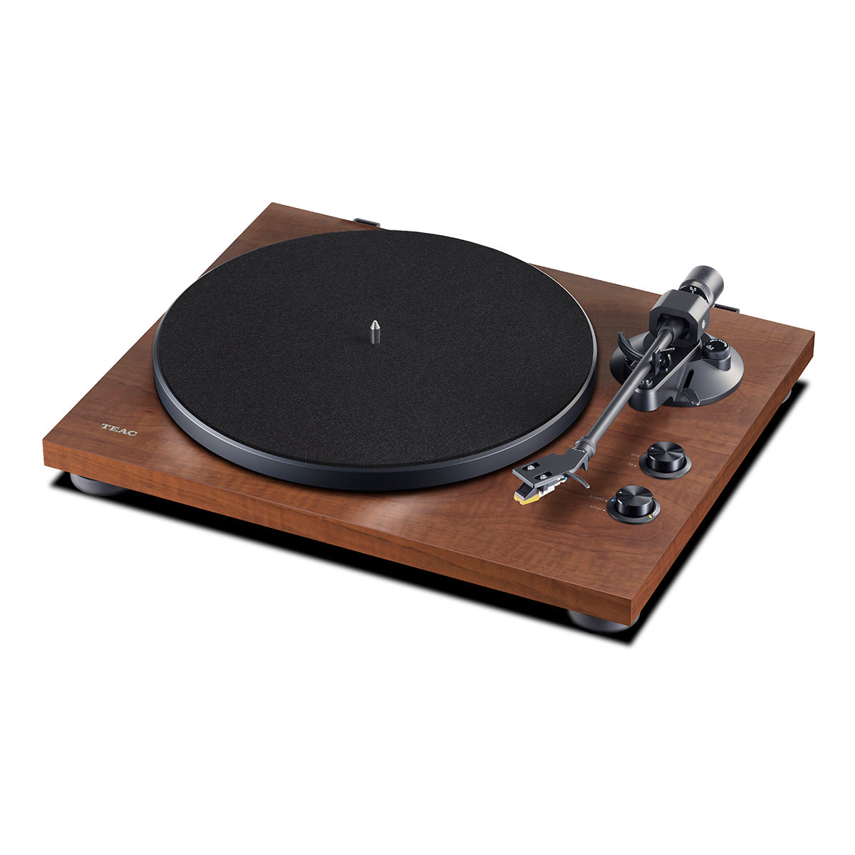 TN-280BT-A3 Belt-Drive Wireless Turntable with Bluetooth, Built-In Phono Amp, and Pre-Installed Audio-Technica MM Cartridge (Walnut)