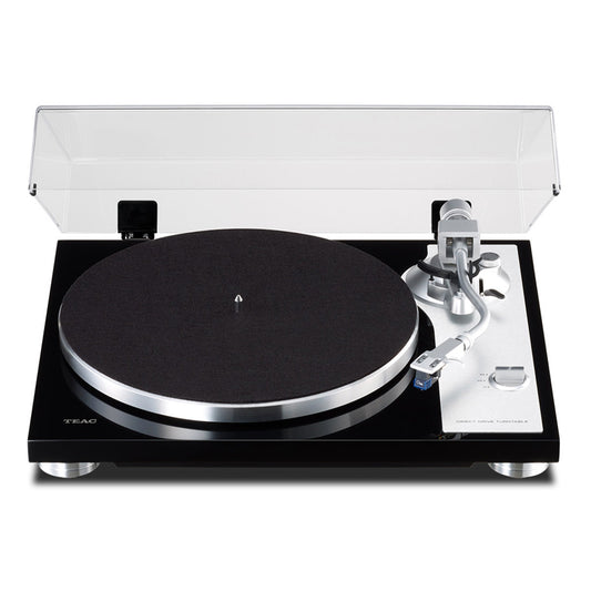TN-4D-SE Direct-Drive Turntable with SAEC Tonearm, Built-In Phono Amp, Anti-Skate, and Pre-Installed Sumiko MM Cartridge (Black)