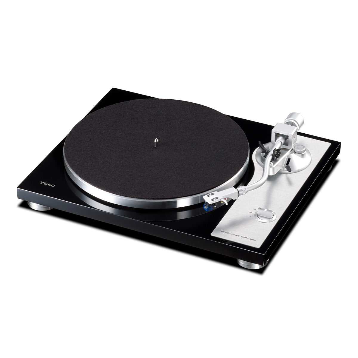 TN-4D-SE Direct-Drive Turntable with SAEC Tonearm, Built-In Phono Amp, Anti-Skate, and Pre-Installed Sumiko MM Cartridge (Black)