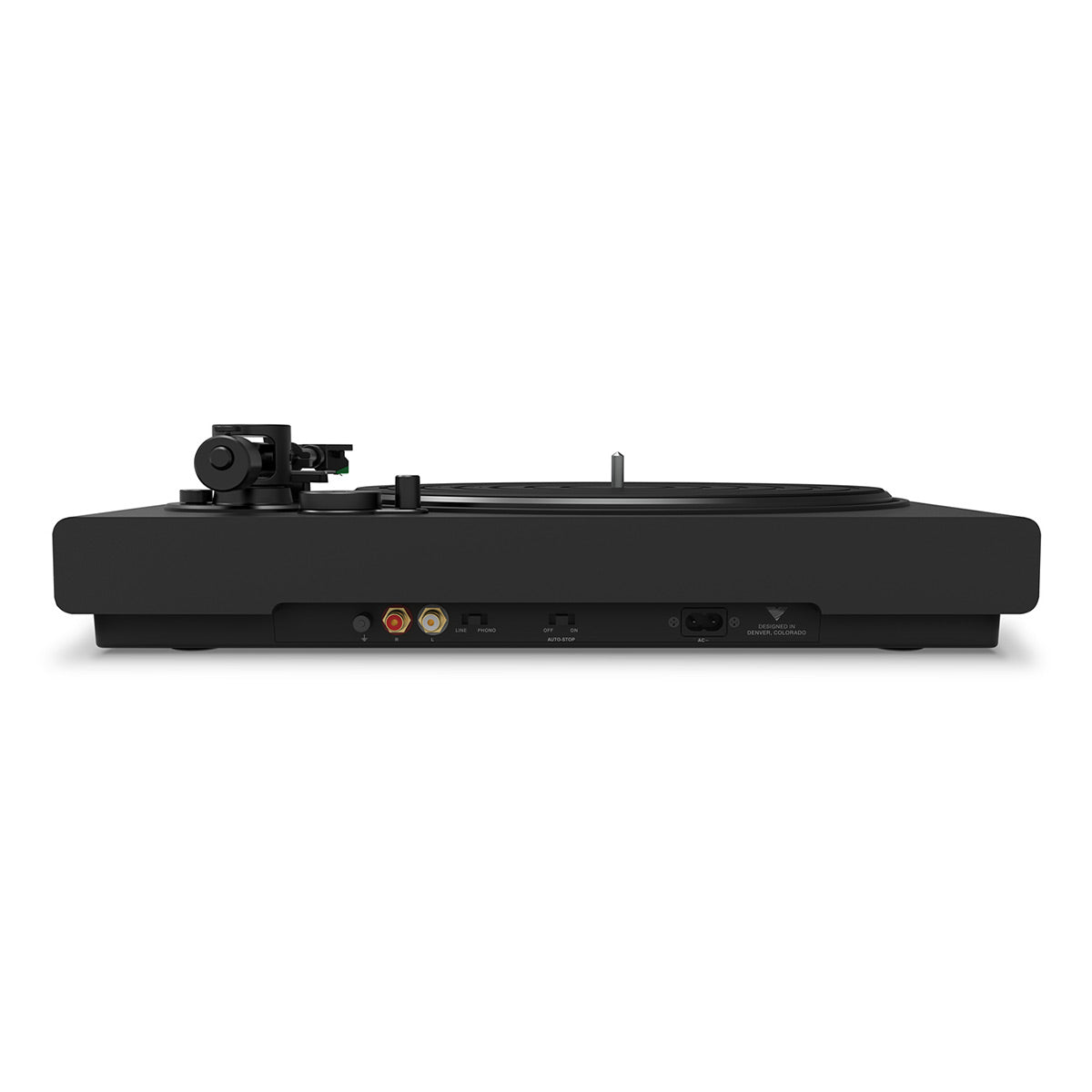 Hi-Res Onyx Bluetooth Turntable with aptX Adaptive Audio and Audio Technica AT-VM95E Cartridge