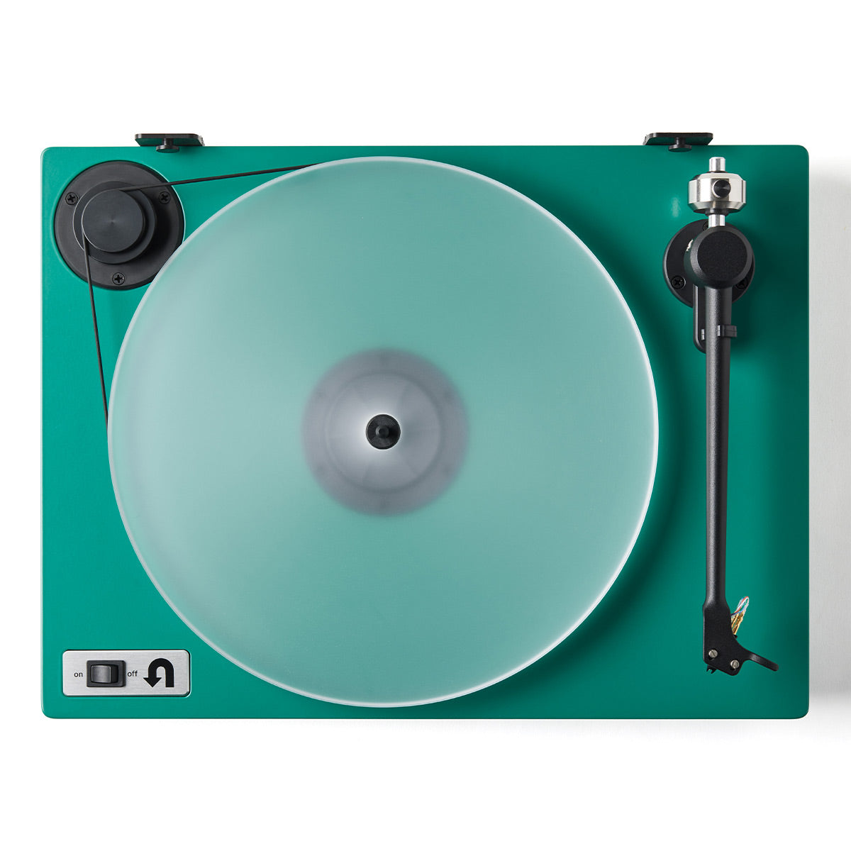 UTurn Audio Orbit 2 Plus Turntable with Built-in Preamp and Ortofon OM 5E Cartridge (Green)