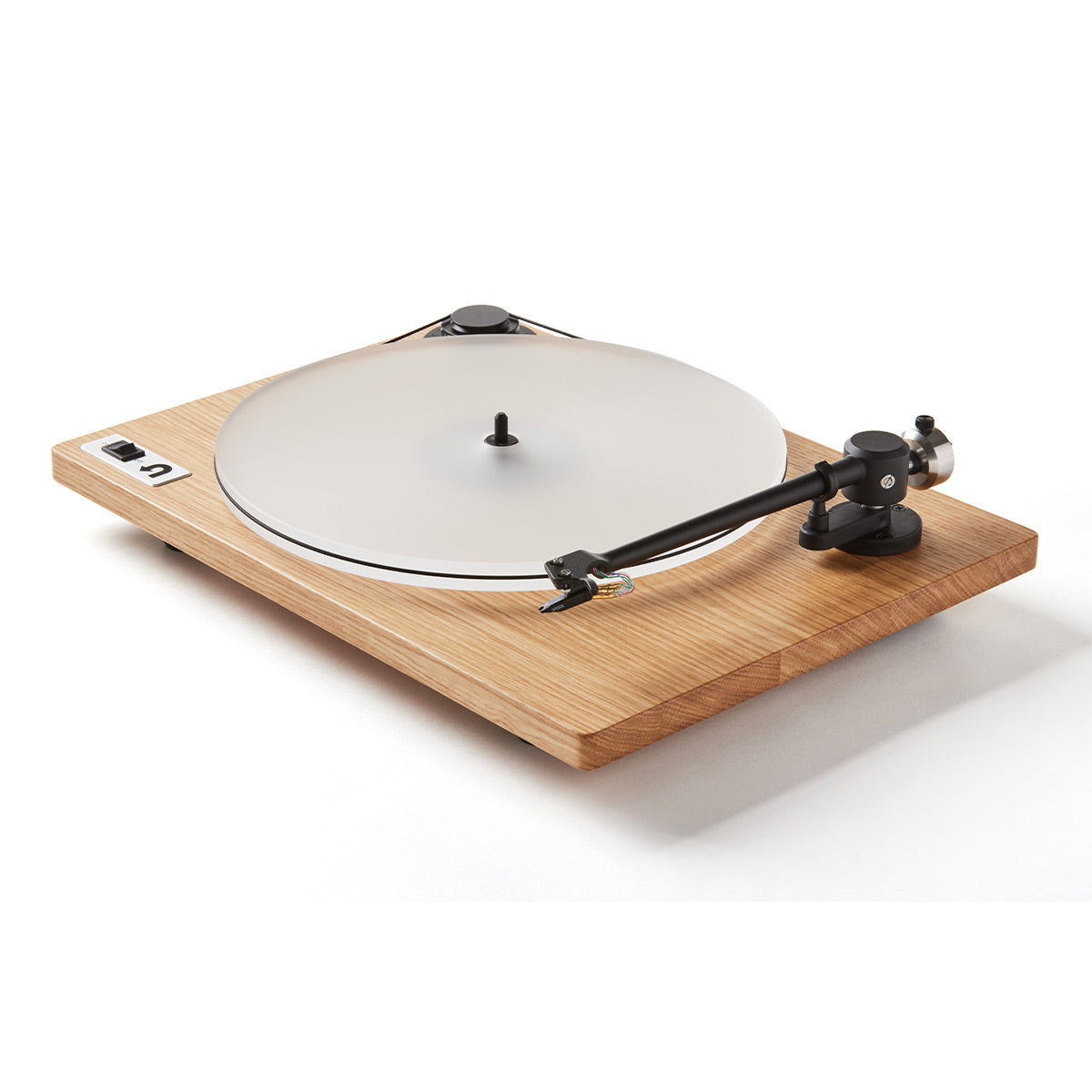 UTurn Audio Orbit 2 Plus Turntable with Built-in Preamp and Ortofon OM 5E Cartridge (Oak)
