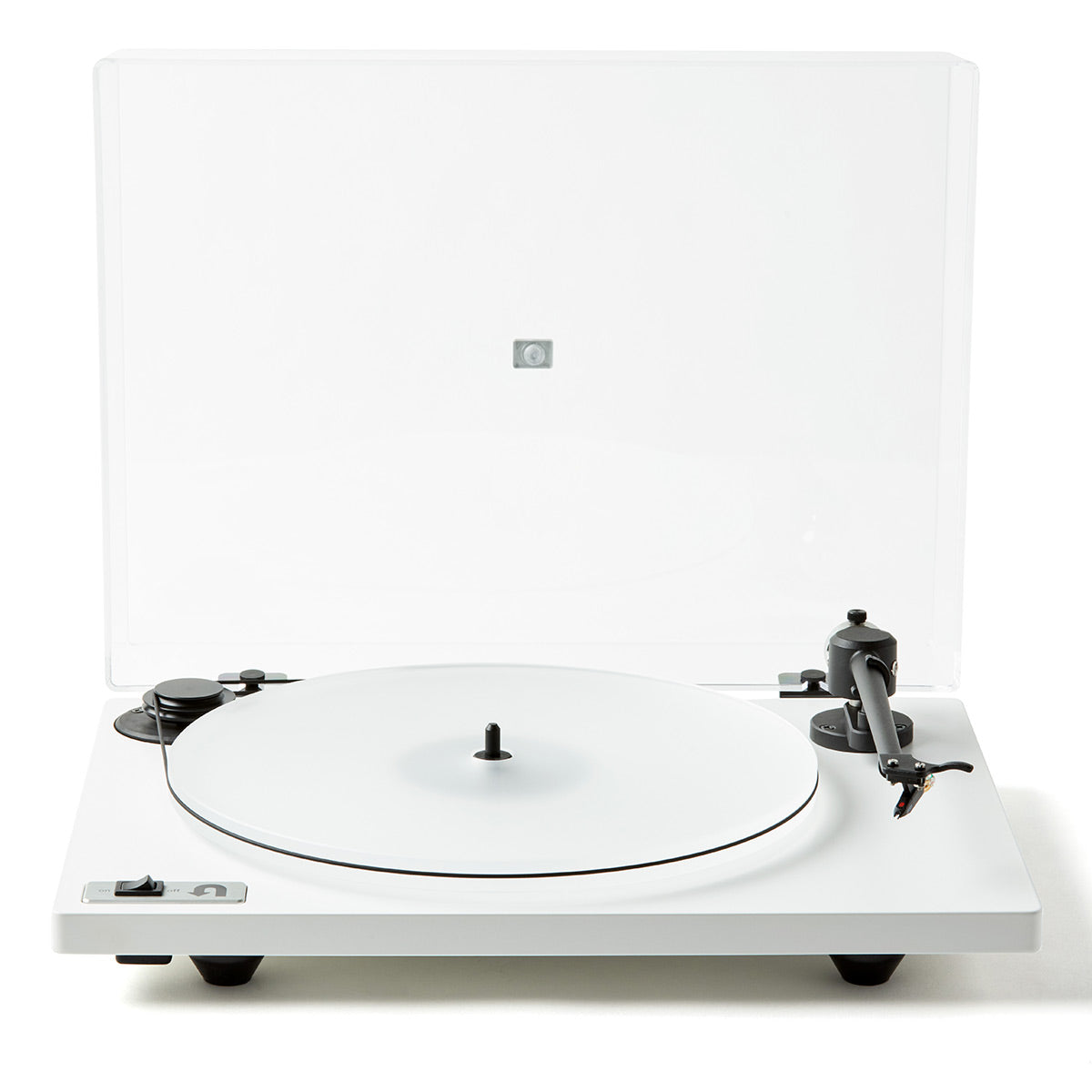 UTurn Audio Orbit 2 Plus Turntable with Built-in Preamp and Ortofon OM 5E Cartridge (White)