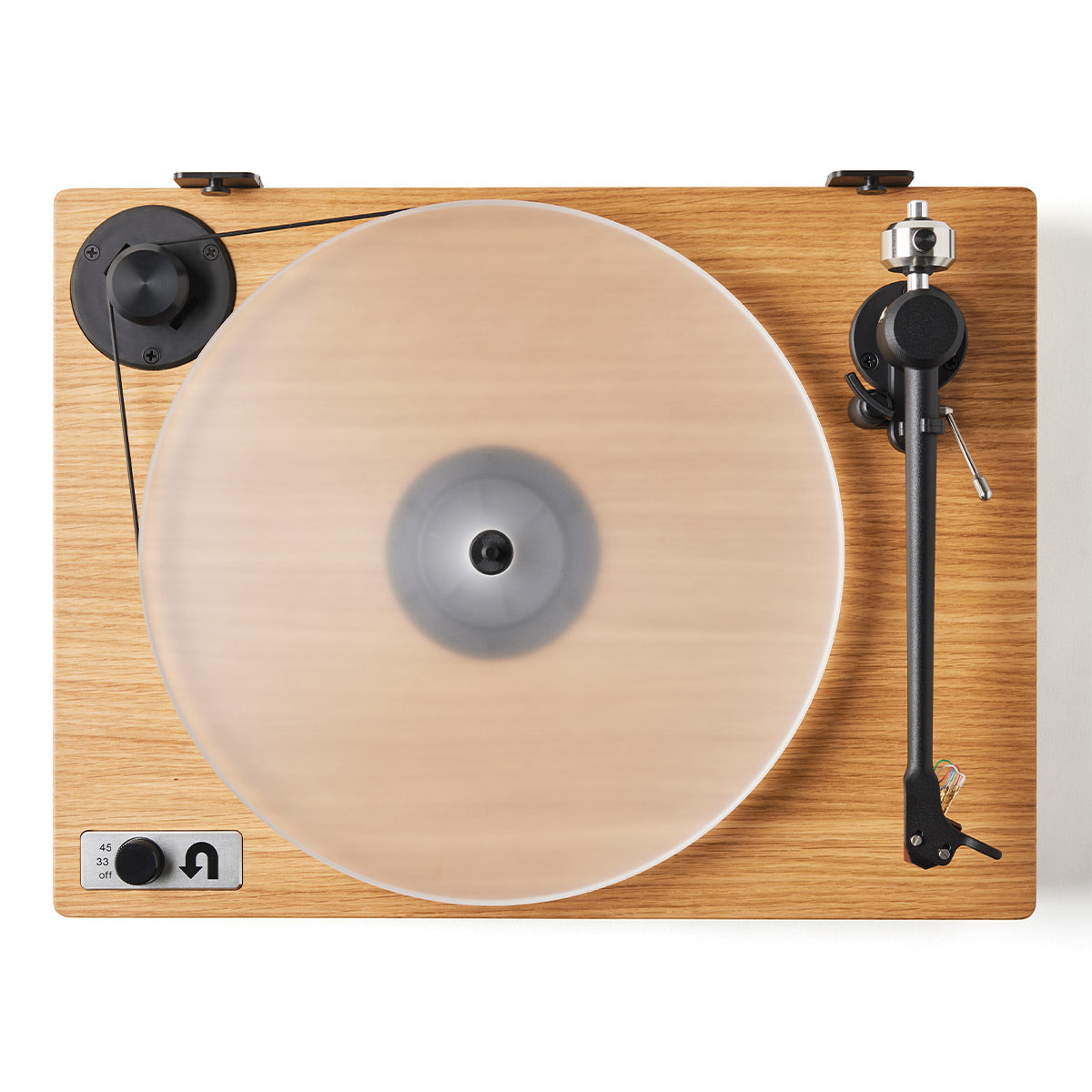 UTurn Audio Orbit 2 Special Turntable with Ortofon 2M Red Cartridge (Oak)