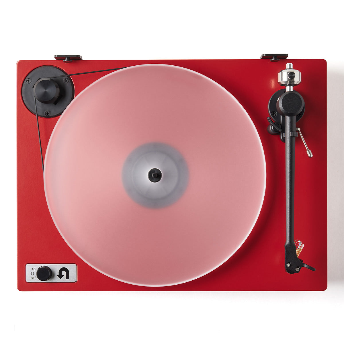 UTurn Audio Orbit 2 Special Turntable with Built-In Preamp and Ortofon 2M Red Cartridge (Red)