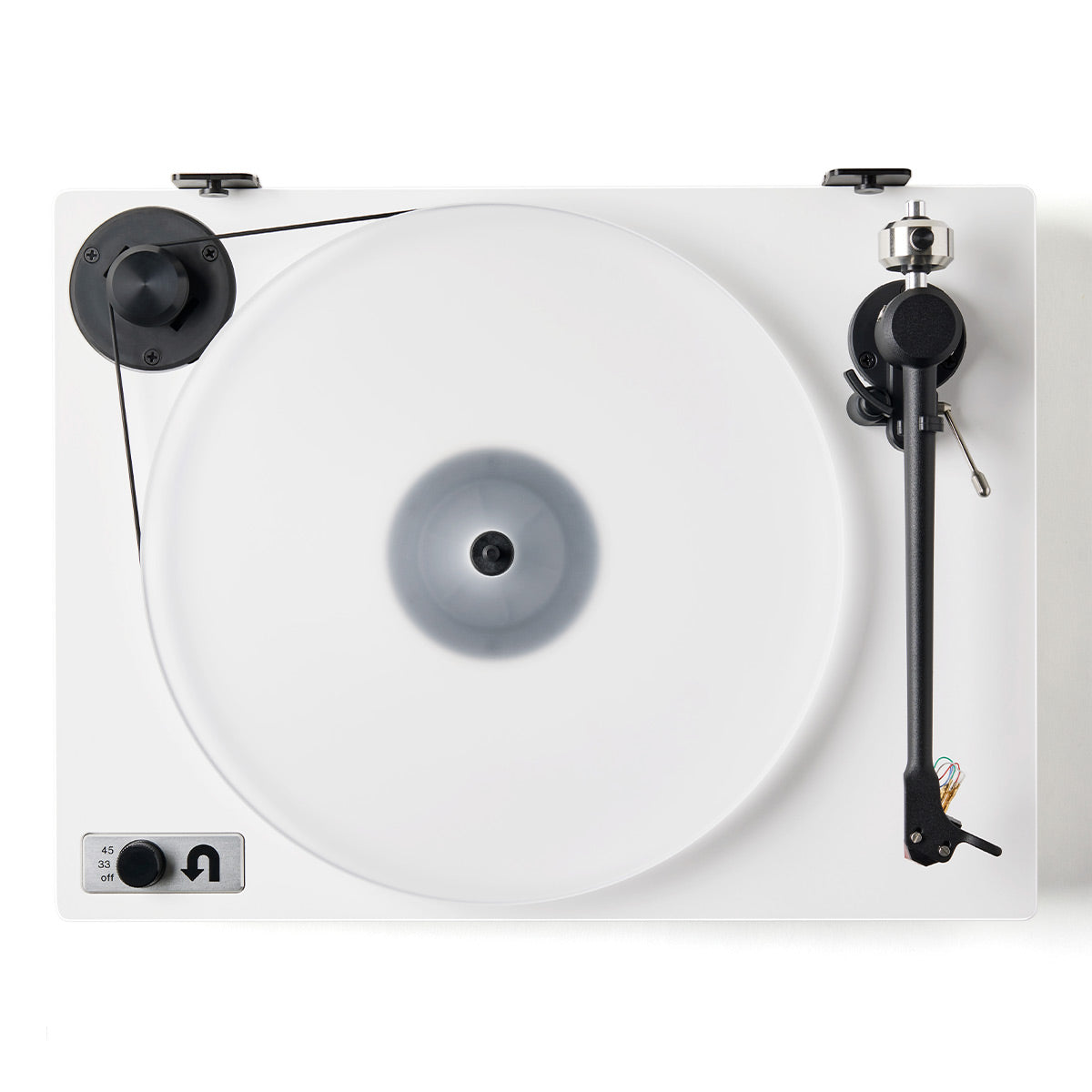 UTurn Audio Orbit 2 Special Turntable with Built-In Preamp and Ortofon 2M Red Cartridge (White)