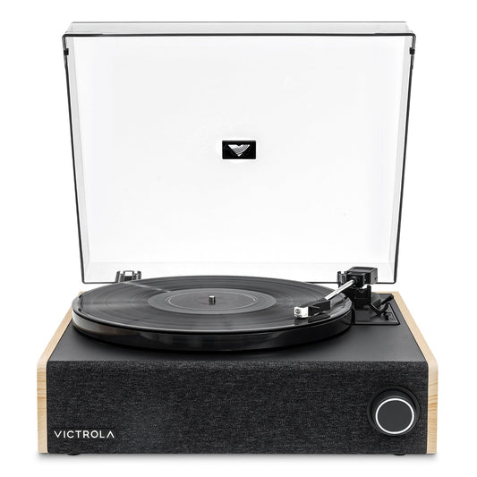 Eastwood LP Stereo Record Player with Bluetooth (Natural)