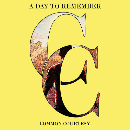A Day to Remember: Common Courtesy (Lemon & Milky Clear) - VINYL LP