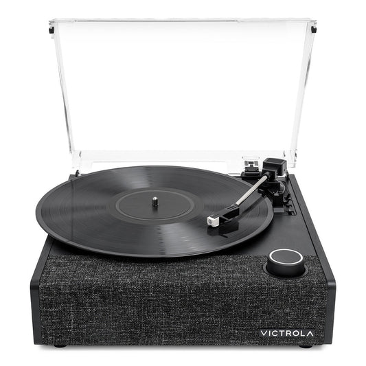 Eastwood II Bluetooth Turntable with Built-In Speakers (Black)