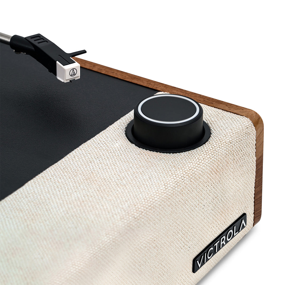 Eastwood II Bluetooth Turntable with Built-In Speakers (Oak)