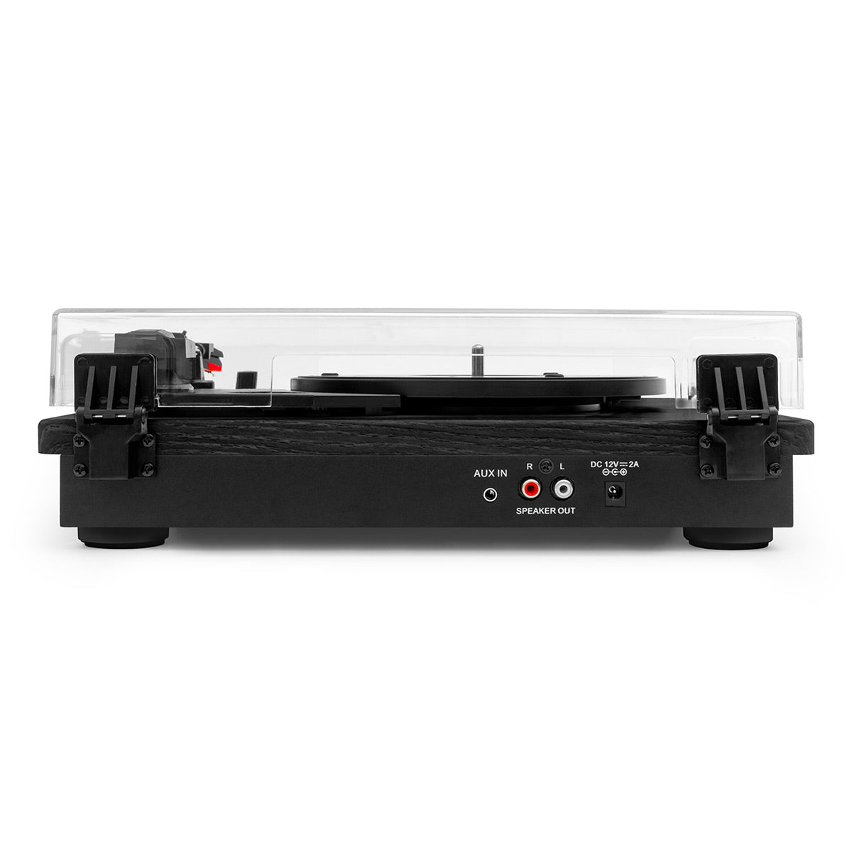 Montauk Bluetooth Turntable System with Bookshelf Speakers (Black)