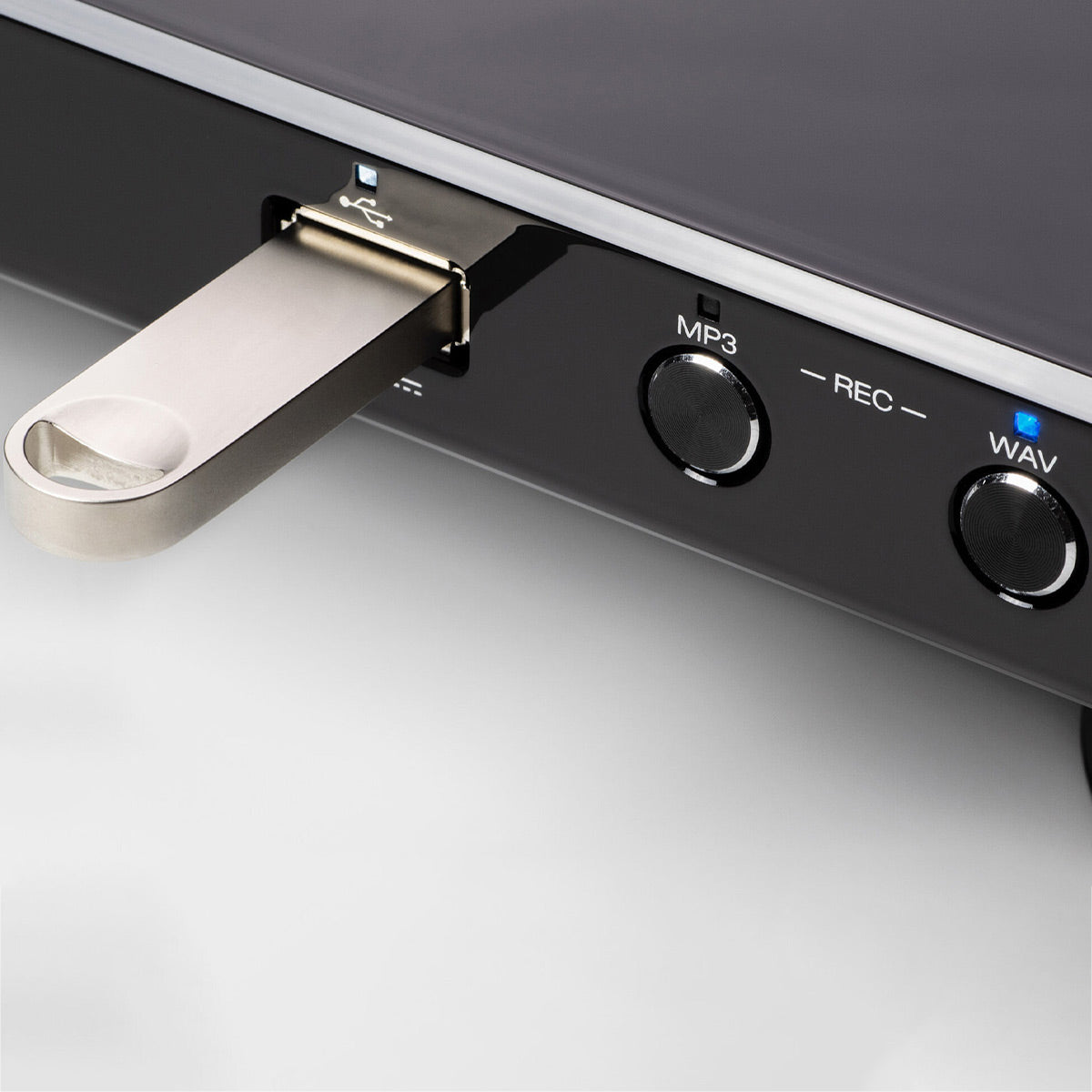 DP-450USB Hi-Fi Turntable with Speed Sensor and USB Encoder