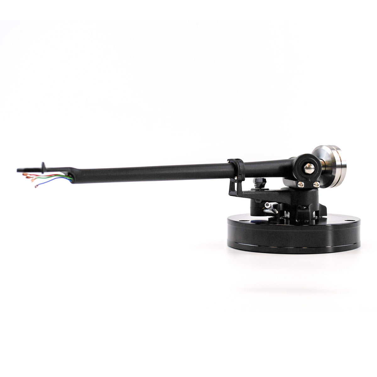 MichellGyro SE Turntable Bundle with T8 Tonearm, Record Clamp, and UniCover (Silver)